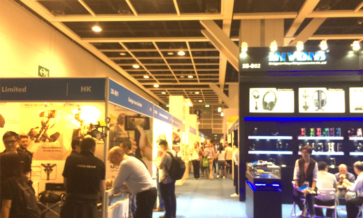 秋風蕭瑟天氣涼—2017香港秋季電子展，容大科技如期赴約