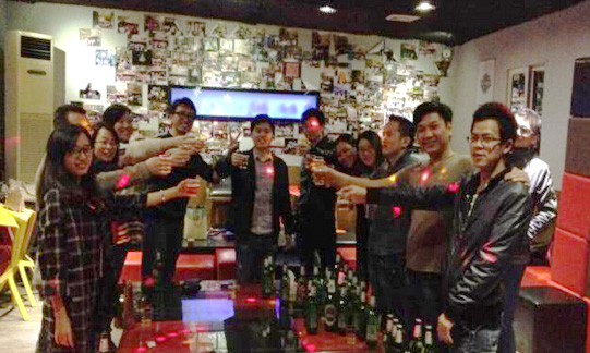 自助燒烤K歌派對——寒冬暖心